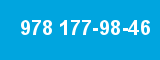 978 177-98-46 978 177-98-46